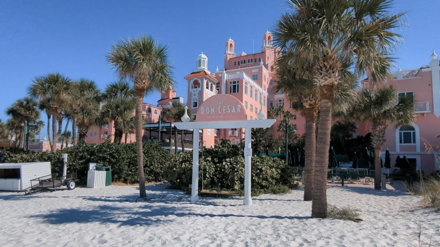 Exterior of The Don Cesar