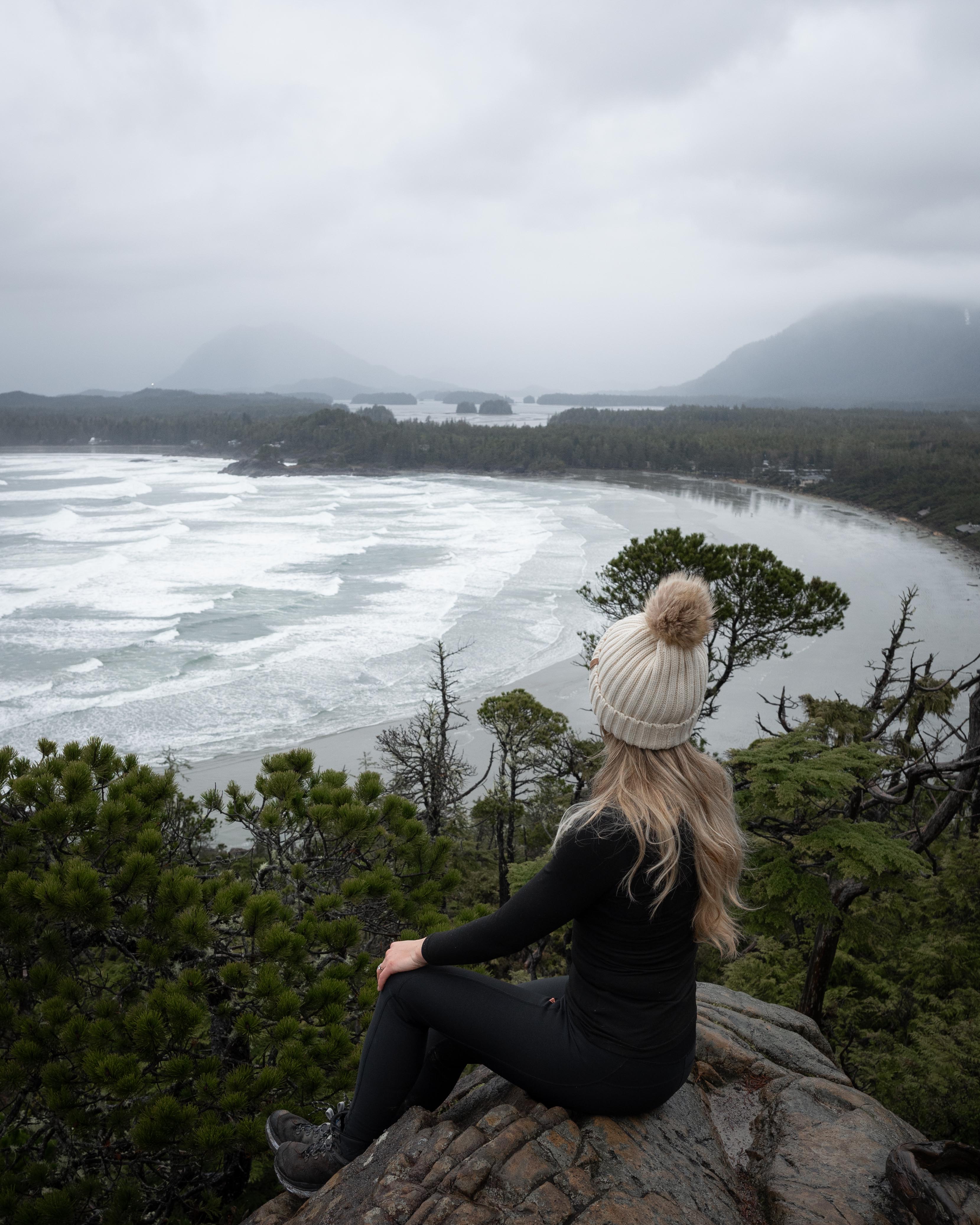 View from top of cox bay lookout