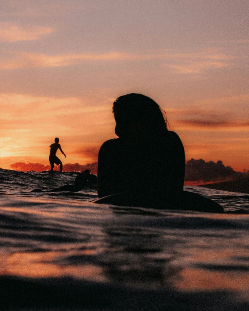 Surfing in Tofino, British Columbia