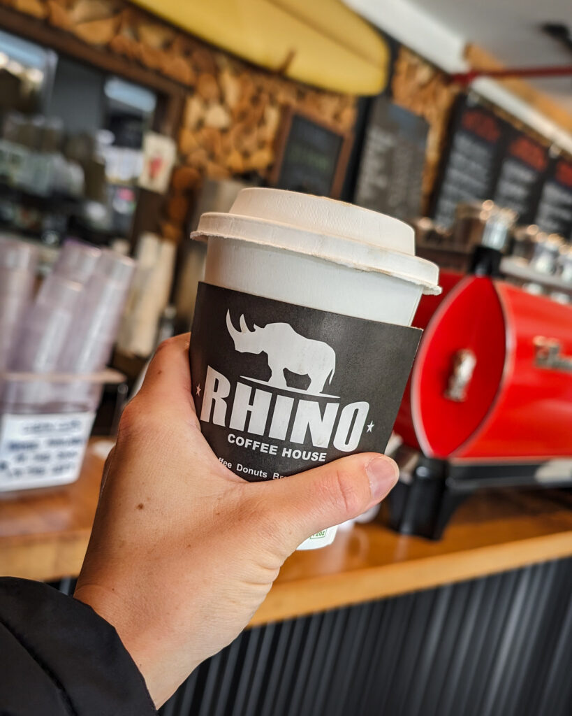 Coffee at Rhino Coffee House